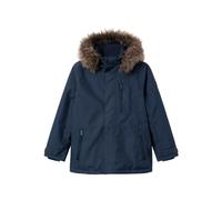 NAME IT Chaqueta funcional 'NKMSnow10' marino / marrón, Talla 140