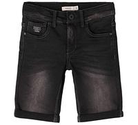 NAME IT NKMSOFUS DNMCLASS 7452 Long Shorts Noos, Pantalones Cortos Informales Niños, Black Denim, 122