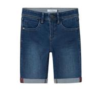 NAME IT Nkmsofus Dnmtax 2012 Long Shorts Noos Pantalones Cortos, Azul (Medium Blue Denim Medium Blue Denim), 125 (Talla del Fabricante: 110) para Niños