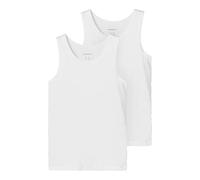 NAME IT Nkmtank Top 2P Noos Pantis, Bright White, 116 para Niños