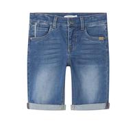 NAME IT Nkmtheo XSL Dnm L Shorts 6622-cl Noos Pantalones Cortos, Medio de Mezclilla Azul, 122 para Niños