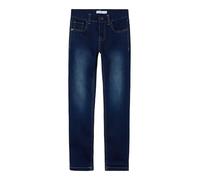 NAME IT Nkmtheo Xslim Swe Jeans 3113-th Noos Pantalones Niños, Dark Blue Denim, 152