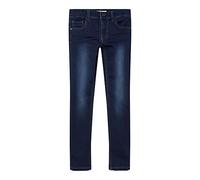 NAME IT Nkmtheo Xslim Swe Jeans 3113-th Noos Pantalones Niños, Dark Blue Denim, 152