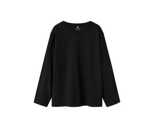 NAME IT NKMVOBBO LS Top Noos, Camisa Manga Larga Niños, Black,
