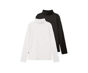NAME IT Nknviggo 2p LS Slim Rollneck O Noos Camiseta de Manga Larga Unisex Adulto (Pack de 2)