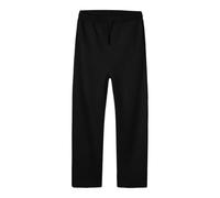 NAME IT NLNNIZU BRU Straight Sweat Pant Noos, Pantalones Deportivos Unisex Adulto, Black,