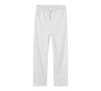 NAME IT NLNNIZU BRU Straight Sweat Pant Noos, Pantalones Deportivos Unisex Adulto, Light Grey Melange,