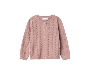 NAME IT NMFBANNI LS Knit Card Noos, Suéter cárdigan Niñas, Deauville Mauve,
