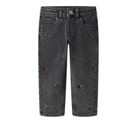 NAME IT Nmfbella Mom Emb Jeans 1224-Sm Noos, Medium Grey Denim, 116