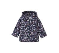 NAME IT NMFMAXI Jacket AOP Noos Chaqueta Corta, Dark Sapphire/AOP:Heart, 92 para Niñas