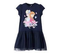 Name IT Nmfmemma Frozen SS Tulle Dress Wdi, Blazer Azul Marino, 104 Chica