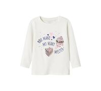 NAME IT Nmfnichola LS Top Box, Cloud Dancer, 92