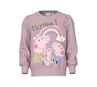 Name IT Nmfnori Peppa Sweat BRU Lnoos Cplg, Keepsake Lilac, 92 para Niñas