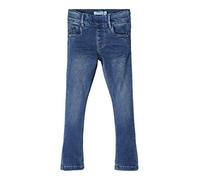 NAME IT Nmfpolly Dnmtoras 2242 Legging Noos Jeans, Azul (Medium Blue Denim Medium Blue Denim), 98 para Niñas