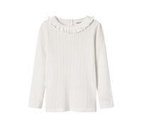 NAME IT NMFRACHEL NIS LS Slim Top Lil Noos, Camisa Manga Larga Niñas, Coconut Milk,