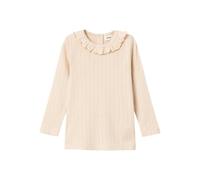NAME IT NMFRACHEL NIS LS Slim Top Lil Noos, Camisa Manga Larga Niñas, Sheer Bliss,