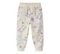 Name IT Nmfritta Nreg Pant Swe BRU, Summer Sand, 92 para Niñas