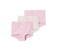 NAME IT NMFTIGHTS 3P Pink Butterfly Noos, Braguita Niñas, Pink Lavender,