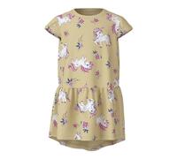 NAME IT NMFVIGGA CAPSL Dress F1 Noos, Vestido de Punto Niñas, Cremefarben,