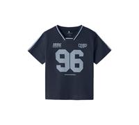 NAME IT Nmmdakki Nreg SS Top, Azul Marino, 110 para Niños