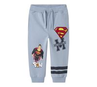 NAME IT Nmmjasp Superman Nreg SWE Pants UNB Wab - Pantalones para niño, Dusty Blue, 104