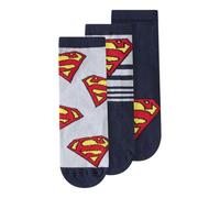 NAME IT Nmmjasper Superman 3P Wab - Calcetines para niño (3 unidades), Dusty Blue, 22-24