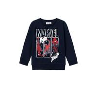 Name IT NMMJESSIE Spiderman Sweat BRU Noos MAR, Sudadera Niños, Dark Sapphire,