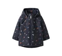 NAME IT Nmmmax Pa Jacket AOP Noos Dark Zafire, Numeric_122, Azul oscuro (Dark Sapphire), 122