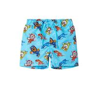 NAME IT Nmmmoti Pawpatrol Long Swimshorts Cplg, Bluefish, 80 cm