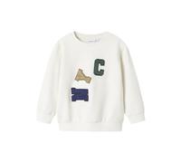 NAME IT Nmmnotus LS Nreg Sweat BRU, Cloud Dancer, 110