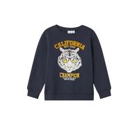NAME IT NMMOBANNO LS Loose Sweat BRU PB, Sudadera Niños, India Ink,
