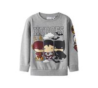 NAME IT Nmmosmus Batman Nreg Sweat BRU Wab, Gris, 116