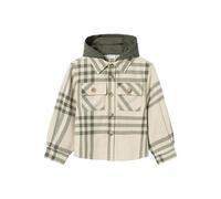 NAME IT NMMOSOM OS Shirt WH Box, Camisa de Manga Larga Niños, Tea Leaf/Checks:Checks,