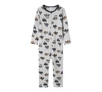 NAME IT NMMWANG Wool Needle Nightsuit Noos Pijama, Grau, 104 para Niños