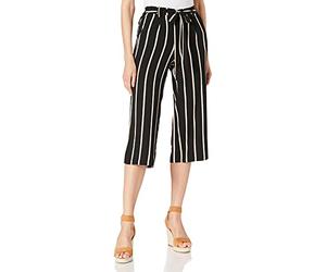 Name IT Onlwinner Palazzo Culotte Pant Noos Ptm para Mujer, Black/Camel Stripe, 36W