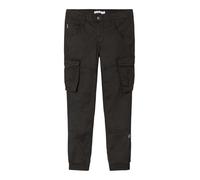 Name It Pantalón cargo. Talla 120 cm (7 años). Color Negro
