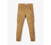NAME IT Pantalón cargo. Color camel