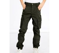NAME IT Pantalón cargo. Color Verde Oscuro