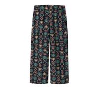 Pantalón vaporoso estampado Niña Talla 132 cm (9 años). Color Azul