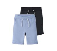 NAME IT Nkmvermo 2p Long Swe Pantalones Cortos UNB F Noos chándal, Color Azul, 122 cm para Niños