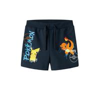 NAME IT Pantalón 'NMMMumi Pokemon' navy / azul oscuro / amarillo / naranja 110 EUR