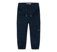 NAME IT Pantalón para niño Nmmben Cargo R TWI 1771-Hi Noos, Azul Marino, 110