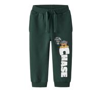NAME IT Pantalón 'Paw Patrol' beige / verde oscuro / blanco 104 beige / verde oscuro / blanco