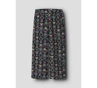 Pantalón vaporoso estampado Niña Talla 132 cm (9 años). Color Azul