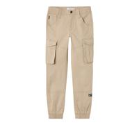 Name IT Pantalones Cargo de Corte Regular, Oxford Tan, 122