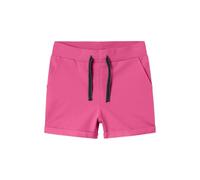 NAME IT Pantalones Cortos Nkfvolta SWE UNB F Noos para niña, Carmine Rose., 122