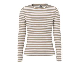 Name IT Pcruka LS Top Noos BC, Silver Mink/Stripes:Cloud Dancer, L