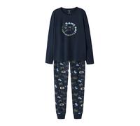 NAME IT Pijama azul cielo / azul oscuro / gris / verde claro 122-128 EUR