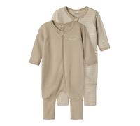 NAME IT Pijama beige / blanco, Talla 98