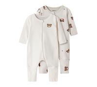 NAME IT Pijama caramelo / gris claro / blanco 80 EUR